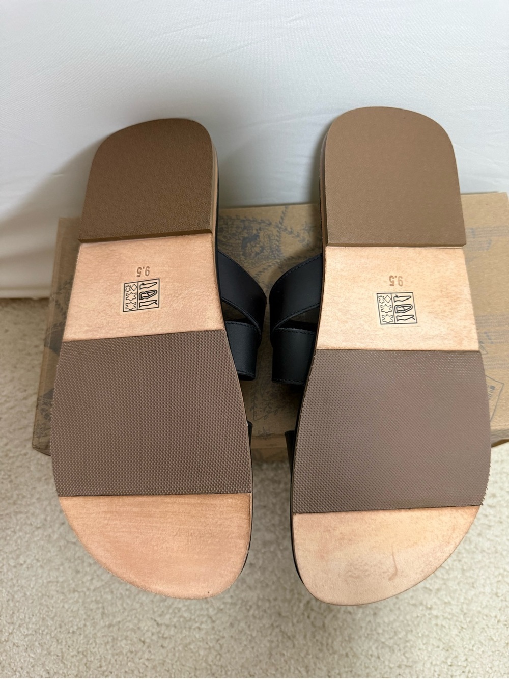 Free People Sloan Buckle Sandals • NIB • Women’s 9.5 - Picture 4 of 5